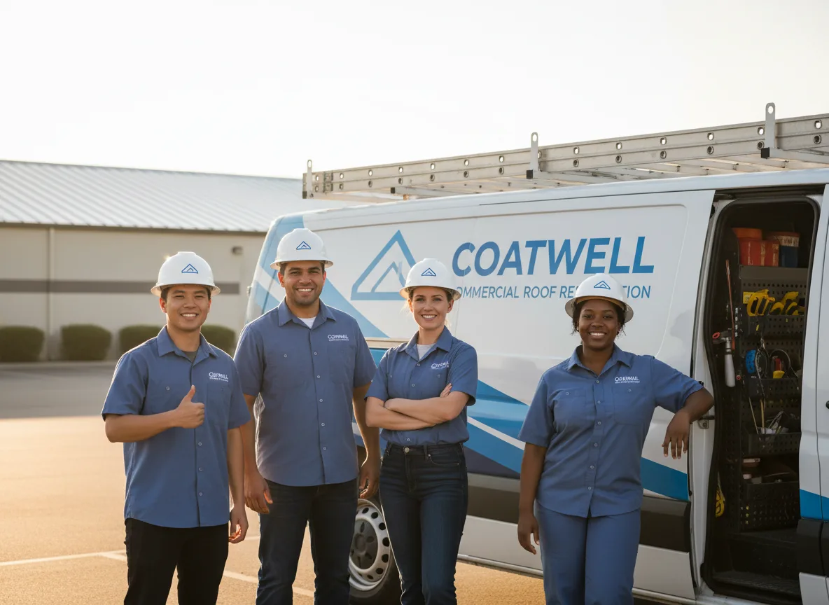 Commercial roof coating company in Hugo, MN